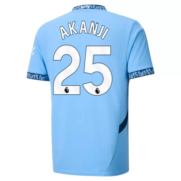 Manchester City Akanji 25 Shirt Heren Thuis 2024/25