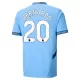 Manchester City Bernardo 20 Shirt Heren Thuis 2024/25