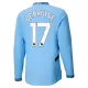 Manchester City De Bruyne 17 Shirt Heren Thuis 2024/25 Lange Mouw