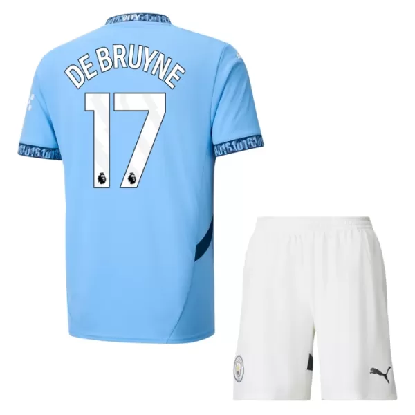 Manchester City De Bruyne 17 Tenue Kind Thuis 2024/25