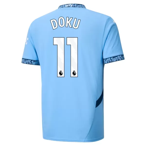 Manchester City Doku 11 Shirt Heren Thuis 2024/25