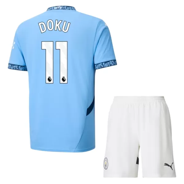 Manchester City Doku 11 Tenue Kind Thuis 2024/25