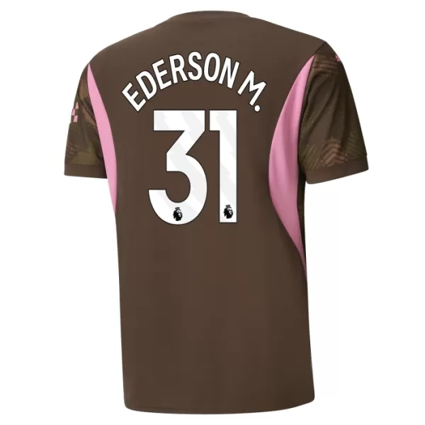 Manchester City Ederson 31 Keeper Shirt Heren Thuis 2024/25