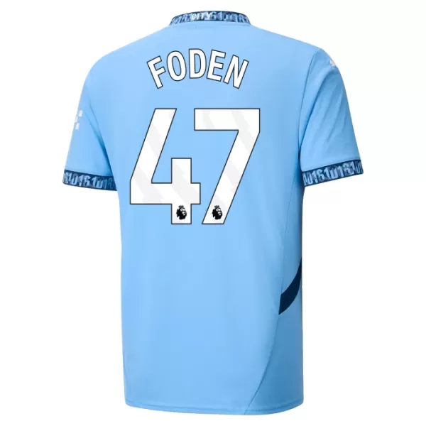 Manchester City Foden 47 Shirt Heren Thuis 2024/25