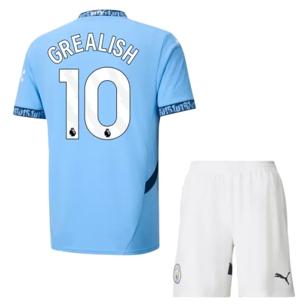 Manchester City Grealish 10 Tenue Kind Thuis 2024/25