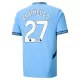 Manchester City Matheus Nunes 27 Shirt Heren Thuis 2024/25