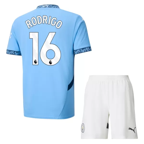 Manchester City Rodrigo 16 Tenue Kind Thuis 2024/25