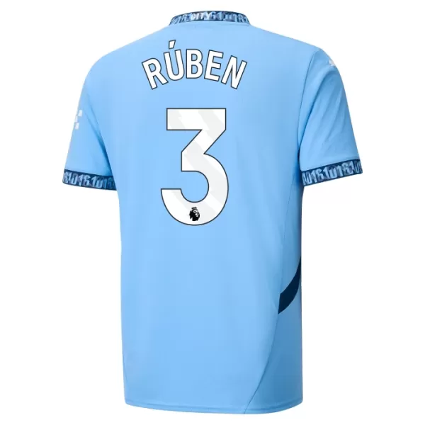 Manchester City Rúben 3 Shirt Heren Thuis 2024/25