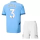 Manchester City Rúben 3 Tenue Kind Thuis 2024/25