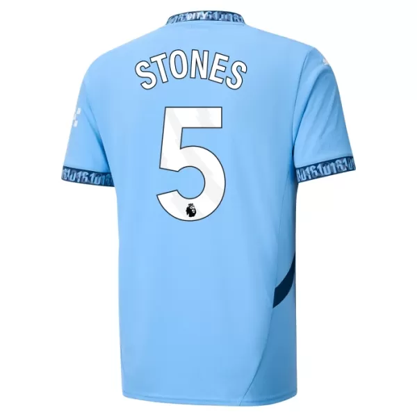 Manchester City Stones 5 Shirt Heren Thuis 2024/25