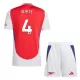 Arsenal Ben White 4 Tenue Kind Thuis 2024/25