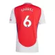 Arsenal Gabriel 6 Shirt Heren Thuis 2024/25