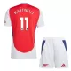 Arsenal Martinelli 11 Tenue Kind Thuis 2024/25