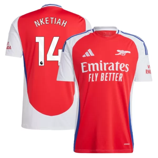 Arsenal Nketiah 14 Shirt Heren Thuis 2024/25