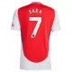 Arsenal Saka 7 Shirt Heren Thuis 2024/25