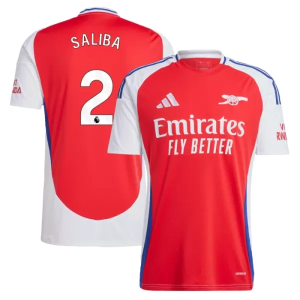 Arsenal Saliba 2 Shirt Heren Thuis 2024/25