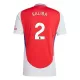 Arsenal Saliba 2 Shirt Heren Thuis 2024/25