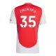 Arsenal Zinchenko 35 Shirt Heren Thuis 2024/25