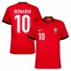 Portugal Bernardo 10 Shirt Heren Thuis EK 2024