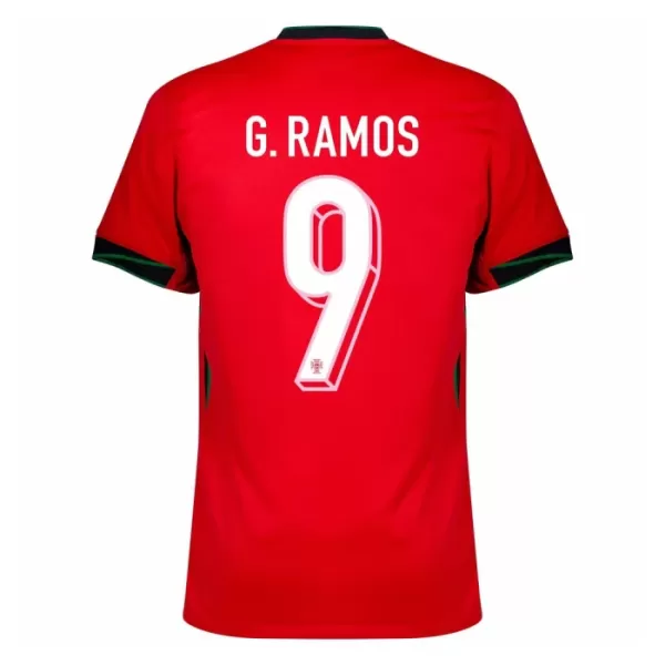 Portugal G. Ramos 9 Shirt Heren Thuis EK 2024