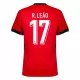 Portugal R. Leao 17 Shirt Heren Thuis EK 2024