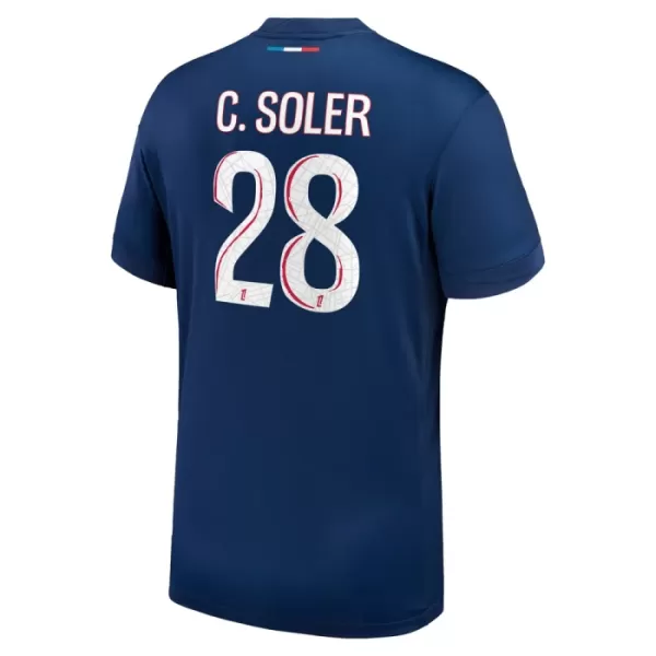 Paris Saint-Germain Carlos Soler 28 Shirt Heren Thuis 2024/25