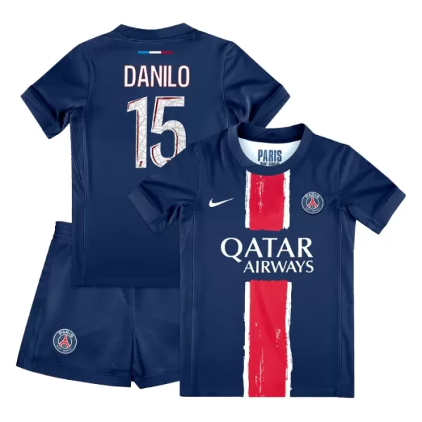 Paris Saint-Germain Danilo Pereira 15 Tenue Kind Thuis 2024/25