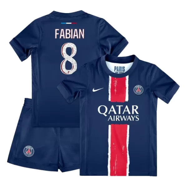 Paris Saint-Germain Fabian Ruiz 8 Tenue Kind Thuis 2024/25