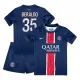 Paris Saint-Germain Lucas Beraldo 35 Tenue Kind Thuis 2024/25