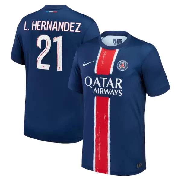 Paris Saint-Germain Lucas Hernandez 21 Shirt Heren Thuis 2024/25