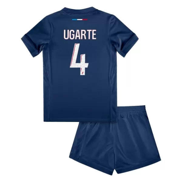 Paris Saint-Germain Manuel Ugarte 4 Tenue Kind Thuis 2024/25