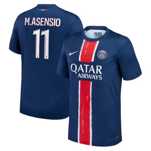 Paris Saint-Germain Marco Asensio 11 Shirt Heren Thuis 2024/25