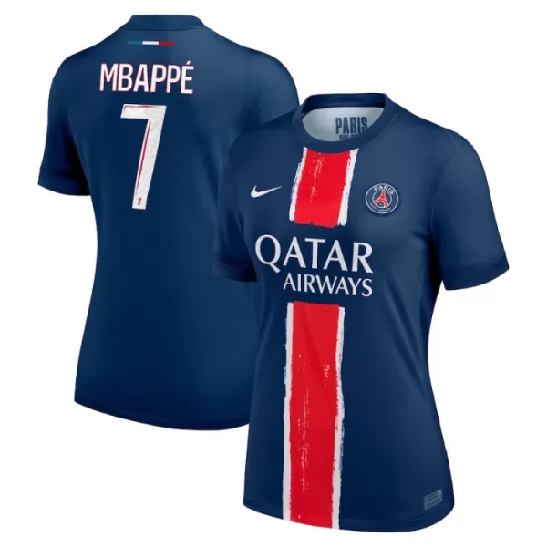 Paris Saint-Germain Mbappé 7 Shirt Dames Thuis 2024/25