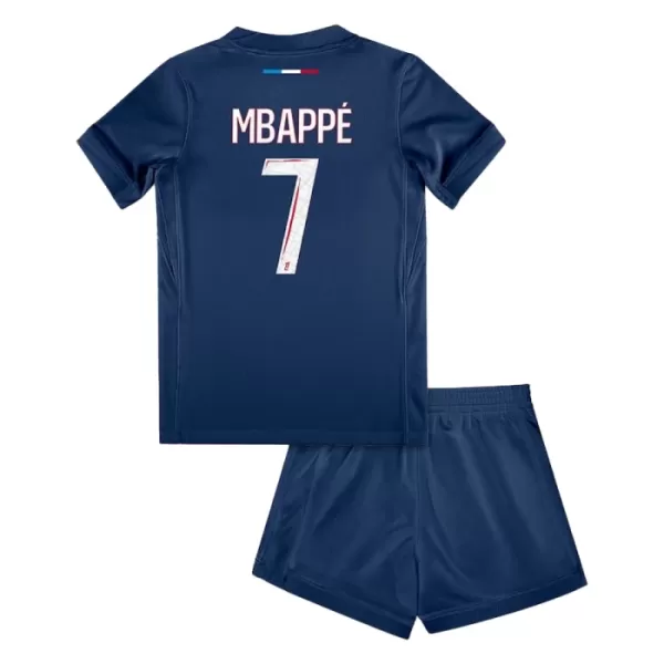 Paris Saint-Germain Mbappé 7 Tenue Kind Thuis 2024/25