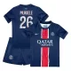 Paris Saint-Germain Nordi Mukiele 26 Tenue Kind Thuis 2024/25