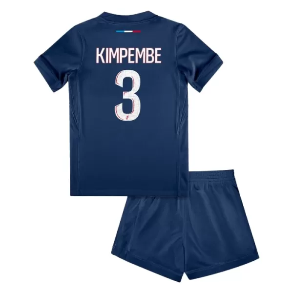 Paris Saint-Germain Presnel Kimpembe 3 Tenue Kind Thuis 2024/25