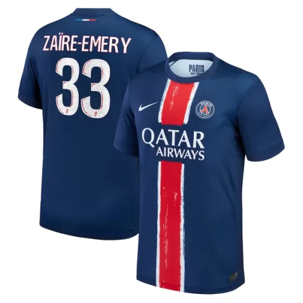 Paris Saint-Germain Zaire Emery 33 Shirt Heren Thuis 2024/25