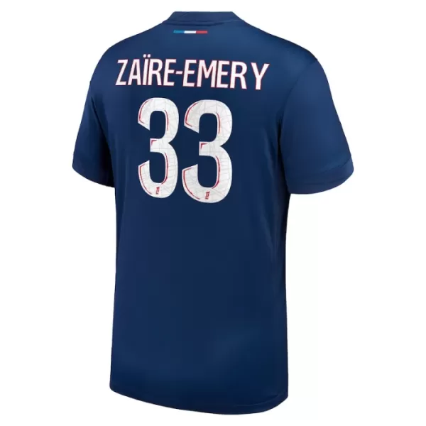 Paris Saint-Germain Zaire Emery 33 Shirt Heren Thuis 2024/25