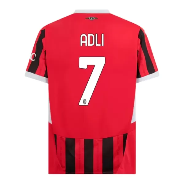 AC Milan Adli 7 Shirt Heren Thuis 2024/25