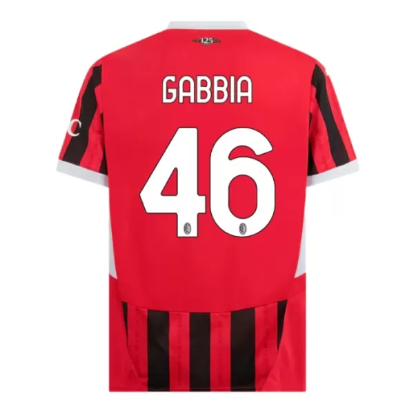 AC Milan Gabbia 46 Shirt Heren Thuis 2024/25