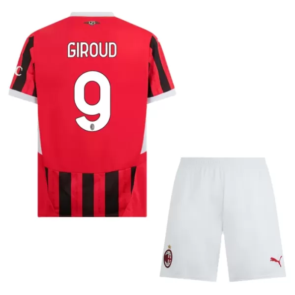 AC Milan Giroud 9 Tenue Kind Thuis 2024/25