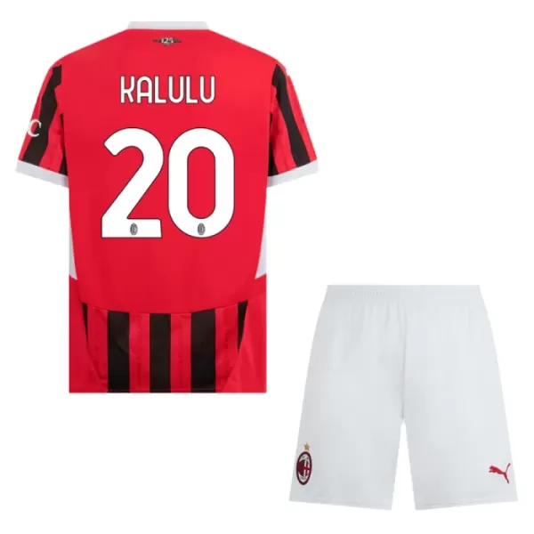 AC Milan Kalulu 20 Tenue Kind Thuis 2024/25