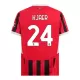 AC Milan Kjaer 24 Shirt Heren Thuis 2024/25