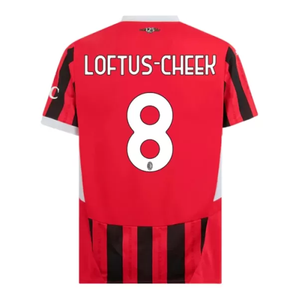 AC Milan Loftus-Cheek 8 Shirt Heren Thuis 2024/25