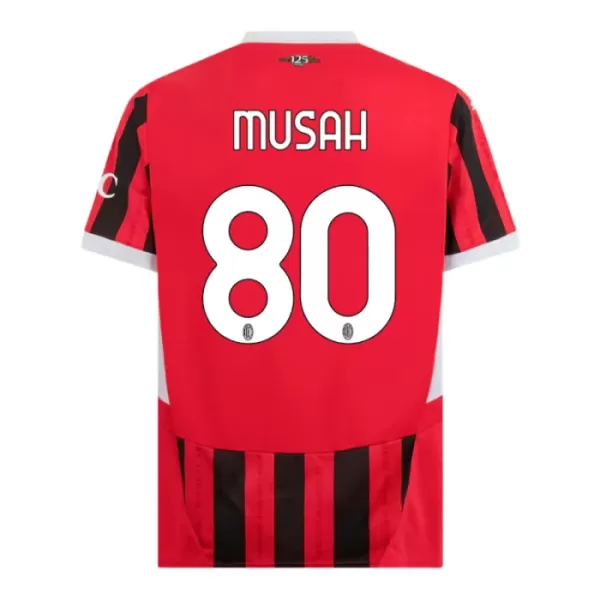 AC Milan Musah 80 Shirt Heren Thuis 2024/25