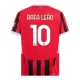 AC Milan Rafael Leao 10 Shirt Heren Thuis 2024/25