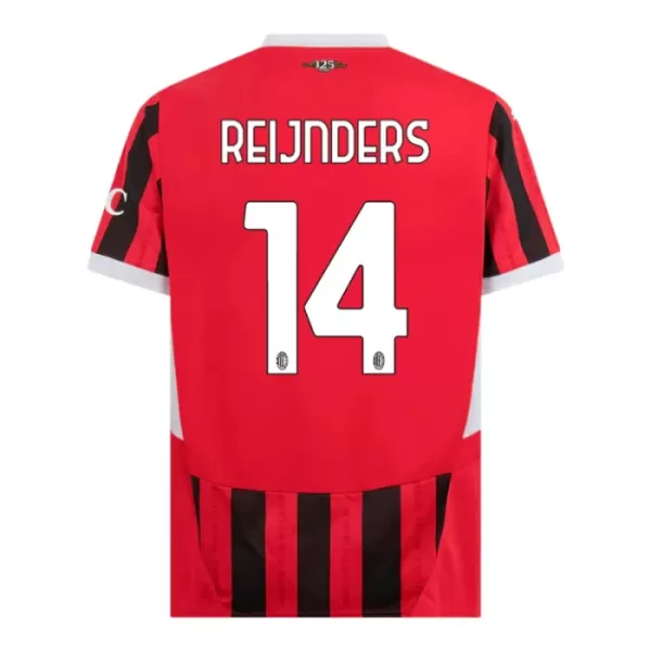 AC Milan Reijnders 14 Shirt Heren Thuis 2024/25