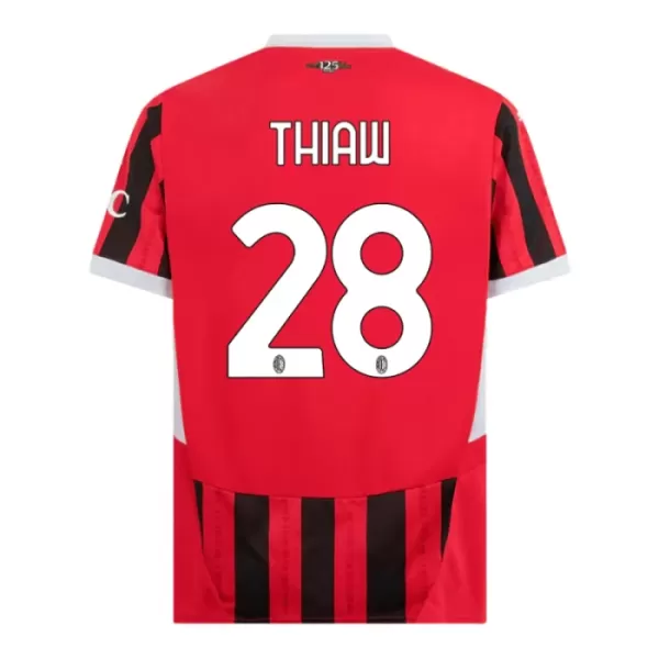 AC Milan Thiaw 28 Shirt Heren Thuis 2024/25