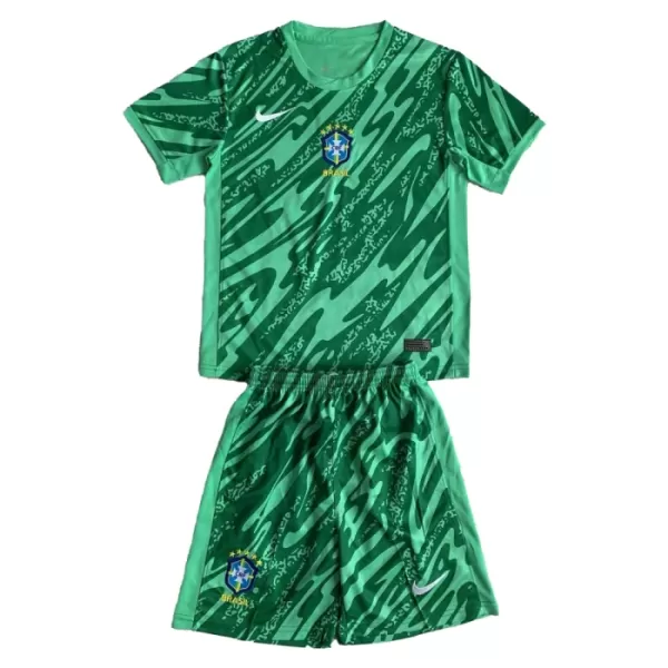 Brazilië Keeper Tenue Kind 2024 Groene