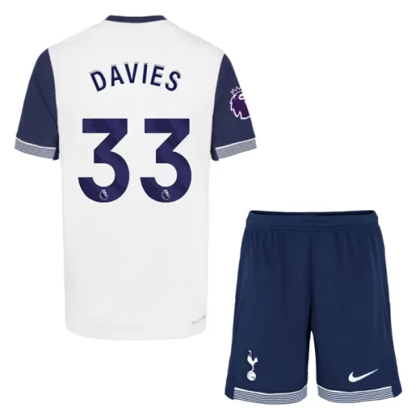 Tottenham Hotspur Davies 33 Tenue Kind Thuis 2024/25